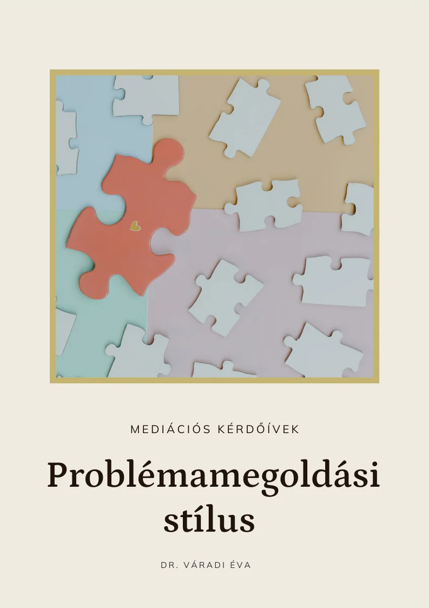 mediációs teszt problémamegoldási stílus