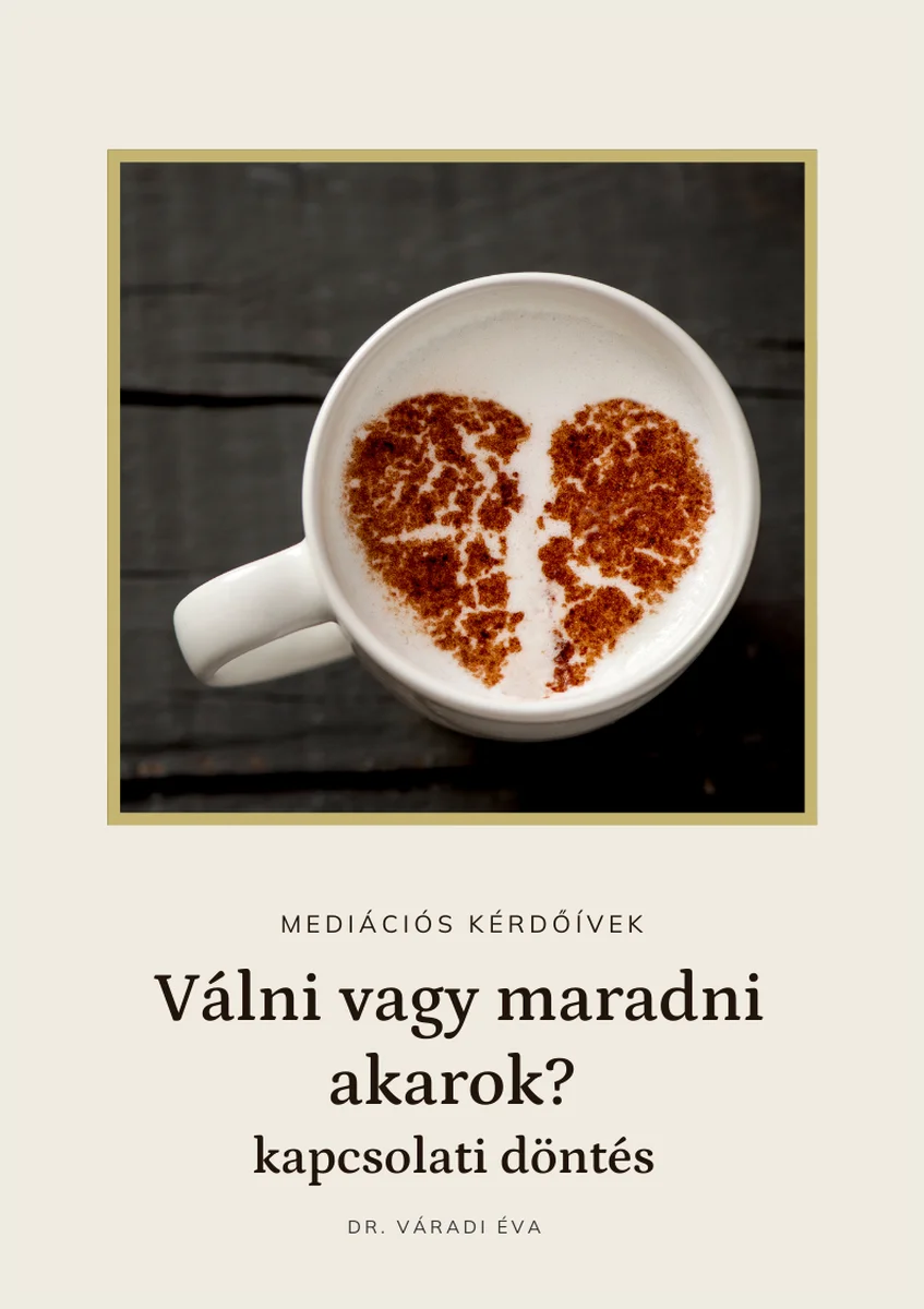 mediációs teszt válni vagy maradni